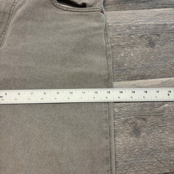 Vintage 90s Levis 550 Gray Mens 34x33 Relaxed Straight Denim Jeans USA Red Tab - Picture 12 of 14